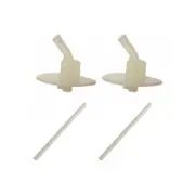 Thermos Foogo + Funtainer Replacement Straws + Mouthpiece - 2 Piece Set