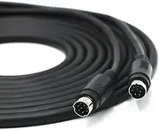 [Wood Thrush] 8-Pin Male-to-Male Shielded Audio Cable for Harman Kardon NOVA Speaker System - Professional Anti-Interference Extension|6.56ft