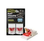 The Big Cheese Ultra Power Mouse Trap Pre-Baited Ready to Use 2 Trap RATS MICE