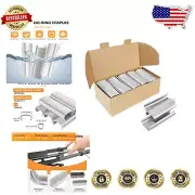 Heavy-Duty 1-3/4" Stainless Steel Hog Ring Fasteners - 1600 Pcs Box by KIMSING