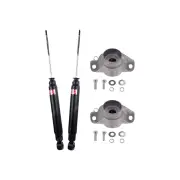 2 Rear KYB Shock Absorbers Strut Mount Kit for Audi Q5 8R TDI TFSI Quattro 09-12