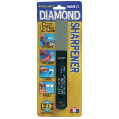 EZE-LAP Coarse Diamond Hone Knife or Tool Sharpener Model LC