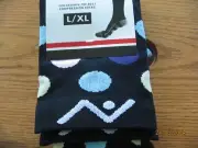 A-Swift Compression Socks - Multi Colored Dots L-XL Men’s/Women’s NEW