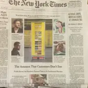 THE NEW YORK TIMES NYT - TUESDAY JUNE 15, 2021 (AMAZON & CHINA NATO & ISRAEL)