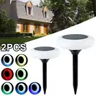 LED Garden Solar Lights Patio Path Outdoor Stake Post Decorative Landscape guFym