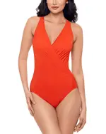 Miraclesuit Rock Solid Wrapsody One Piece Swimsuit