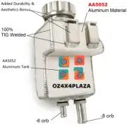 ALUMINUM POWER STEERING RESERVIOR TANK For FORD BA BF V8 XR8 GT GTP FPV XA/XB (for: Ford)