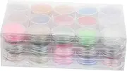 FOMIYES Create Your Own Nail Art 45 Colors Nail Glitter Powder Set for DIY Craft