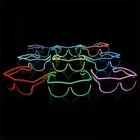 Up Classic El Wire Luminous Glasses Led Glasses Neon Glasses Flashing Glasses