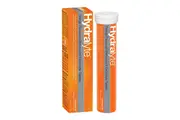 Hydralyte Effervescent Electrolyte Tablets, Orange Flavour, 20 Tablets/Box