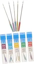 jojofuny Elastic Sewing Needles Metal Sewing Needles for Household Sewing Projects Durable and Versatile Sewing Accessories for Quilting and Crafts