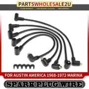 New 7pcs Spark Plug Wire Sets for Austin America 68-72 Marina 73-75 MG MGB 69-81 (for: MG)