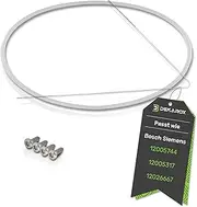 DEKAROX Pump Pot Seal Repair Kit 182 mm for E15 for Siemens Bosch Neff Constructa Küppersbusch 12005744 12005317 for Dishwasher
