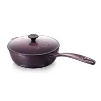 在飛比找Yahoo!奇摩拍賣優惠-LE CREUSET 琺瑯鑄鐵單柄調理鍋 21cm (葡萄紫