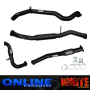 3"INCH FULL EXHAUST CAT HOTDOG SUITS GU 3L NISSAN PATROL COIL SPRING TD