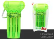 L-Style Krystal ONE Customizable Drop Sleeve Dart Case - Green
