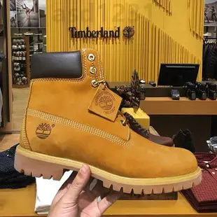 Timberland 添柏嵐 大黃靴 男鞋 女鞋 黃色 黑色 防水經典 馬丁靴 寬版 工裝靴 踢不爛 戶外登山鞋 休閒靴