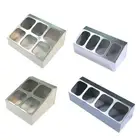 Spice Canister Organizer Versatile Spice Pots Shelf for Home Pantry Tabletop
