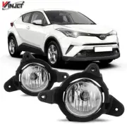 WINJET Factory Style Fog Lights +Brackets + Wiring- Fits 2018-2019 Toyota C-HR