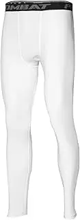 [SS COLOR FISH] Men Compression Pants Athletic Baselayer Workout Legging Running Tights for Men