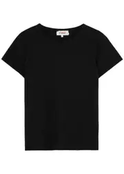 Ymc Day Slubbed Cotton T-shirt - Black - S (UK8-10 / S) S (UK8-10 / S)