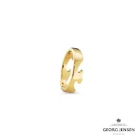 在飛比找momo購物網優惠-【Georg Jensen 喬治傑生】FUSION 外圈戒指