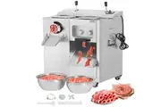 VEVOR Commercial Electric Meat Grinder Slicer 6.35 kg/Min Sausage Stuffer Maker