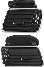 Front Left/Right Side Center Console Air Conditioner Outlet Vent Compatible for VW Passat B6 B7 CC R36 LHD 3AD819728A 3AD819701A 3AB819728A(Left and Right)