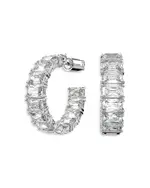 Swarovski Matrix Hoop Earrings