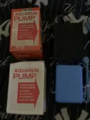 2 Vintage 1960s Hartz Aquarium Air Pumps