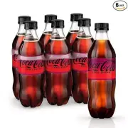Coca-Cola Zero Sugar Cherry Diet Soda Soft Drink, 16.9 fl oz, 6 Pack- FREE SH