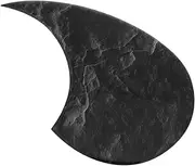 SECFOU Self Adhesive Pickguard for Folk Acoustic Guitars Comma Shape Scratch Plate Protection Sticker for Preventing Scratches Fit Enhancing Sound Quality and Strumming Experience