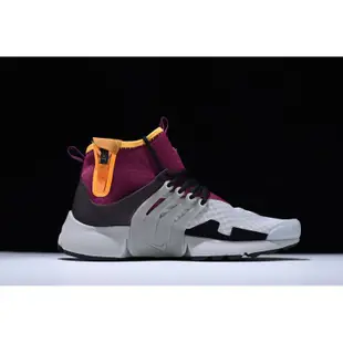 Nike Air Presto Mid Utility 耐克王簡版機能戶外休閒鞋 男鞋 灰紫紅 AA0868-006