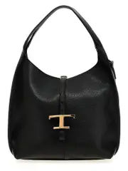 [Tod'S] Tod'S-T Timeless Borse A Spalla Nero-Donna OS Black