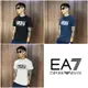 美國百分百【全新真品】Emporio Armani EA7 短袖 T恤 logo T-shirt 黑/深藍/白 K203