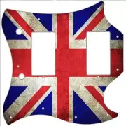 SG Standard Pickguard Custom Gibson Graphical Guitar Pick Guard UK Flag Worn