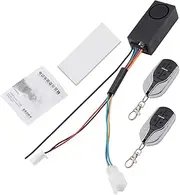 Mobestech 1 Set Burglar Alarm Locks Door Equipment System Volts Brake Seat Detector Keyless Cars Reminder Ignition Remote Auto Gate Lock Car Decor Alarm Plastic Black