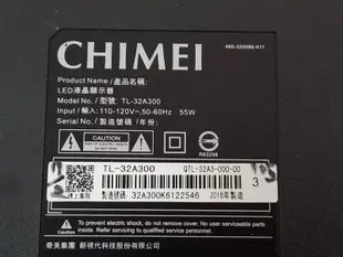 鳳山 CHIMEI TL-32A300 電視底座,腳架,腳座,底盤(附螺絲)