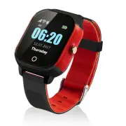 FA23 Kids Smartwatch GPS Tracker Black + Red