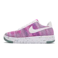 在飛比找蝦皮商城優惠-Nike 休閒鞋 AF1 Crater Flyknit 紫白