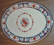 DISCONTINUED LENOX CHINA INTERLUDE PATTERN SIZE MEDIUM 16 3/8" OVAL PLATTER NEW