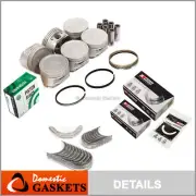 Pistons Bearings Rings Fit 95-98 Mitsubishi Montero Montero Sport 3.0L 6G72 (for: Mitsubishi)