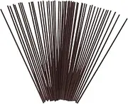 FONDOTIN 50pcs Natural Reed Diffuser Sticks Rattan Wood Aroma Refill Sticks for Essential Oil Decorative Diffuser Replacement for Home Office and Car Use
