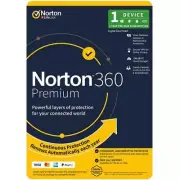 NortonLifeLock Norton 360 Premium 1 User 1 Device 100GB PC Cloud Backup