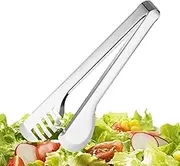 Kitchen Tongs - Tongs for Serving Food | Kitchen Utensil Tongs | Serving Tongs with U-shaped Handle | Kitchen Tongs for Cooking Spaghetti | Small Tongs for Serving Food | Utensilienza