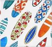RHAIYAN Drying Mat Watercolor Surfboard Heat Insulation Holder Dish Cup Draining Pad Kitchenware Specific