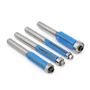 1/4 Carbide Straight Flush Trim Router Bit For Trimmer Cutting Woodworking Tool