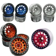 4pcs 2.2In Metal Wheels for 1/10 RC Crawler Car Traxxas TRX4 AXIAL SCX10 RC4WD