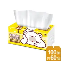 在飛比找ETMall東森購物網優惠-【BeniBear邦尼熊】抽取式衛生紙100抽6包10袋/箱