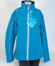 Columbia Blue Wind & Water Resistant Thermal Soft Shell Jacket Women's XL NWT
